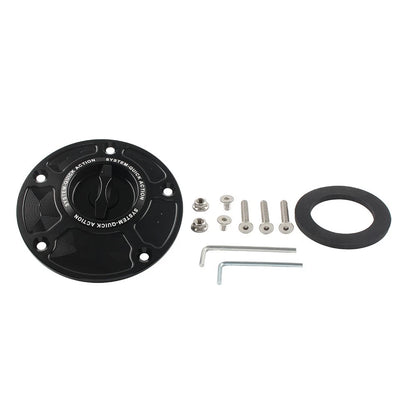 Keyless Fuel Gas Tank Cap for Yamaha YZF-R1 YZF-R6 YZF-R3 (2000–2025)