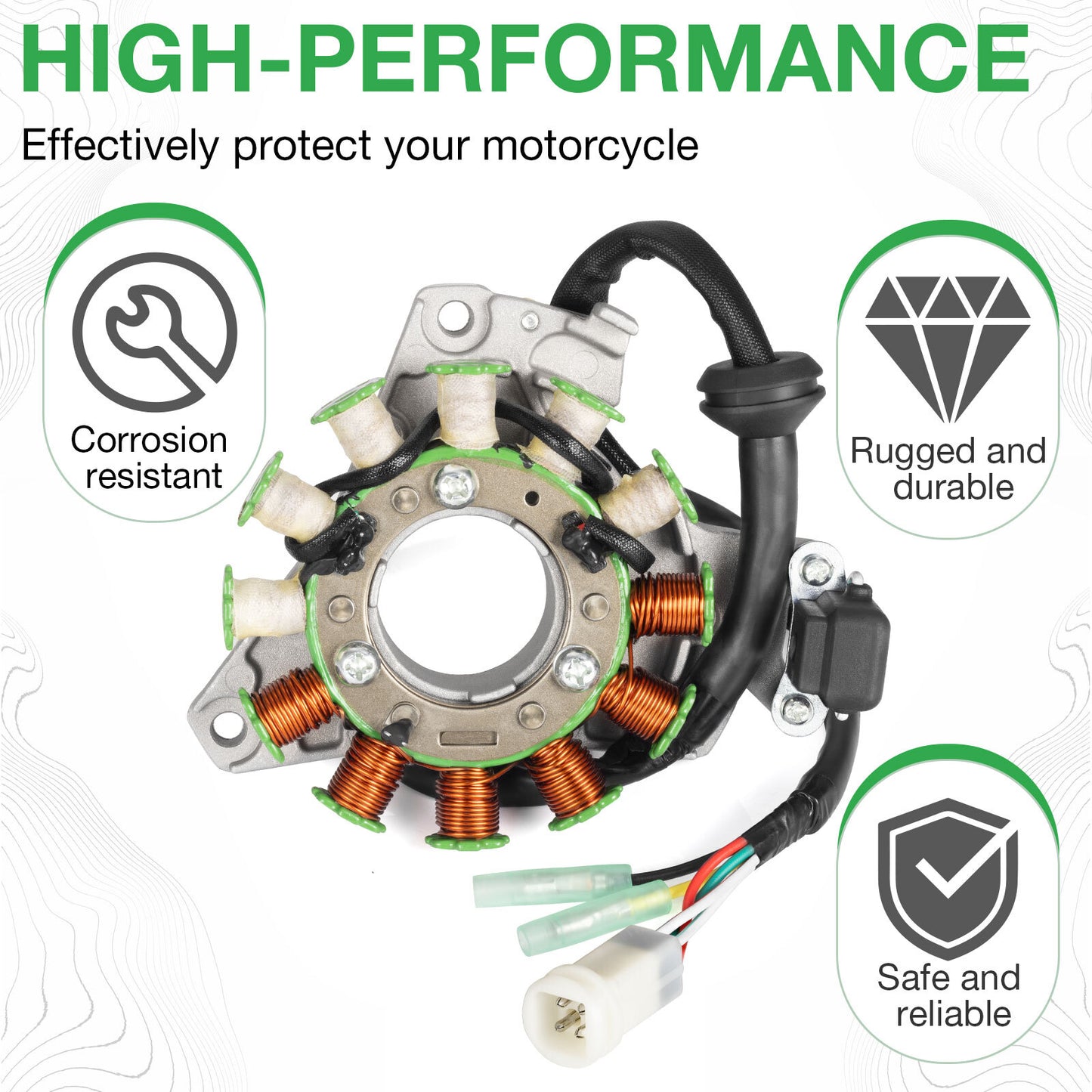 Magneto Stator for Yamaha Banshee 350 (1987–1994)