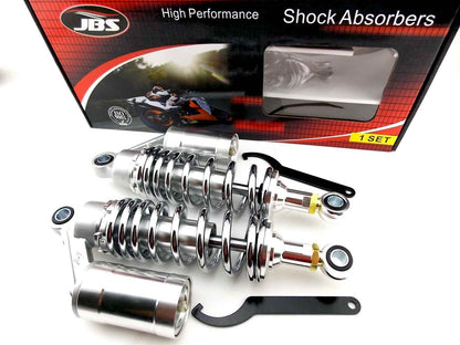 Set of 2 Nitrogen Shock Absorbers for Harley HD FXD Dyna Super Glide (2011–2015)