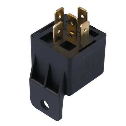 Black Motorcycle Starter Relay for Harley Softail Custom FXSTC (1991-1999)