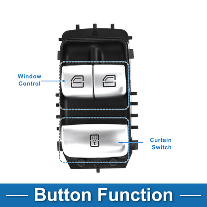 Front Driver Side Power Window Switch for Mercedes-Benz S560 (2018–2020) No.2229050009