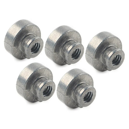 5 x Rear Fender Passenger Seat Bolt Tab Screw Nut Covers for Harley Davidson