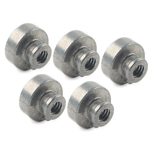 5 x Rear Fender Passenger Seat Bolt Tab Screw Nut Covers for Harley Davidson
