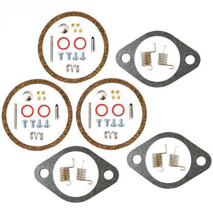 3X Carburetor Rebuild Kit for Mercury Force 90 Outboard (1990–1999)