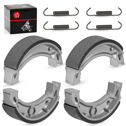2 x Brake Shoes for Yamaha Tri-Moto 175 200 225 YT175 YTM200 YTM225 (1982–1986)