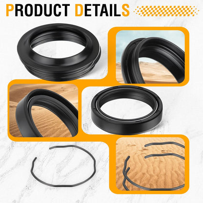 Front Fork Dust Oil w/ Seal Kit for Suzuki V-Strom 650 DL650 (2004–2011)