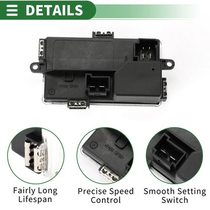 HVAC Blower Motor Resistor for BMW 550i Base (2011-2016)