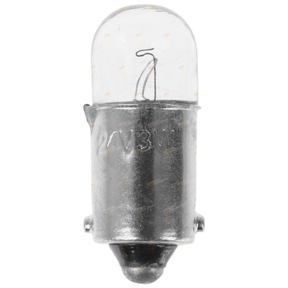 Set of 10 Auto Light Globe Bulbs BA9s for 24V Vehicles