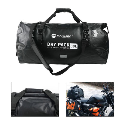 80L Side Bag for Motorcycle E (Green)