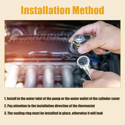 Engine Coolant Thermostat Assembly for Chevrolet Cruze (2010-2019)
