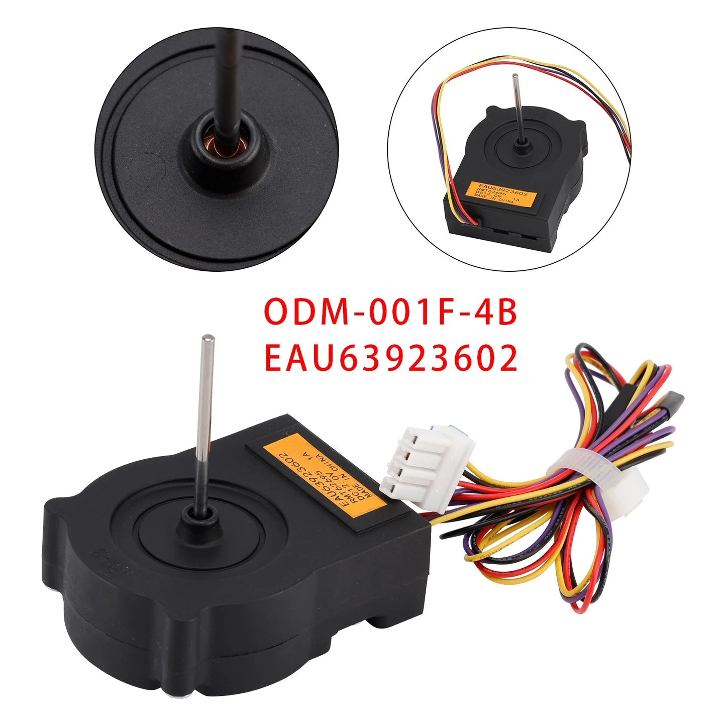 Condenser Fan Motor EAU63923602 for LG Refrigerator (DC 12V)