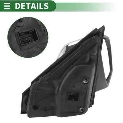 Right Passenger Side Door Mirror for Chevrolet Equinox (2010–2017)