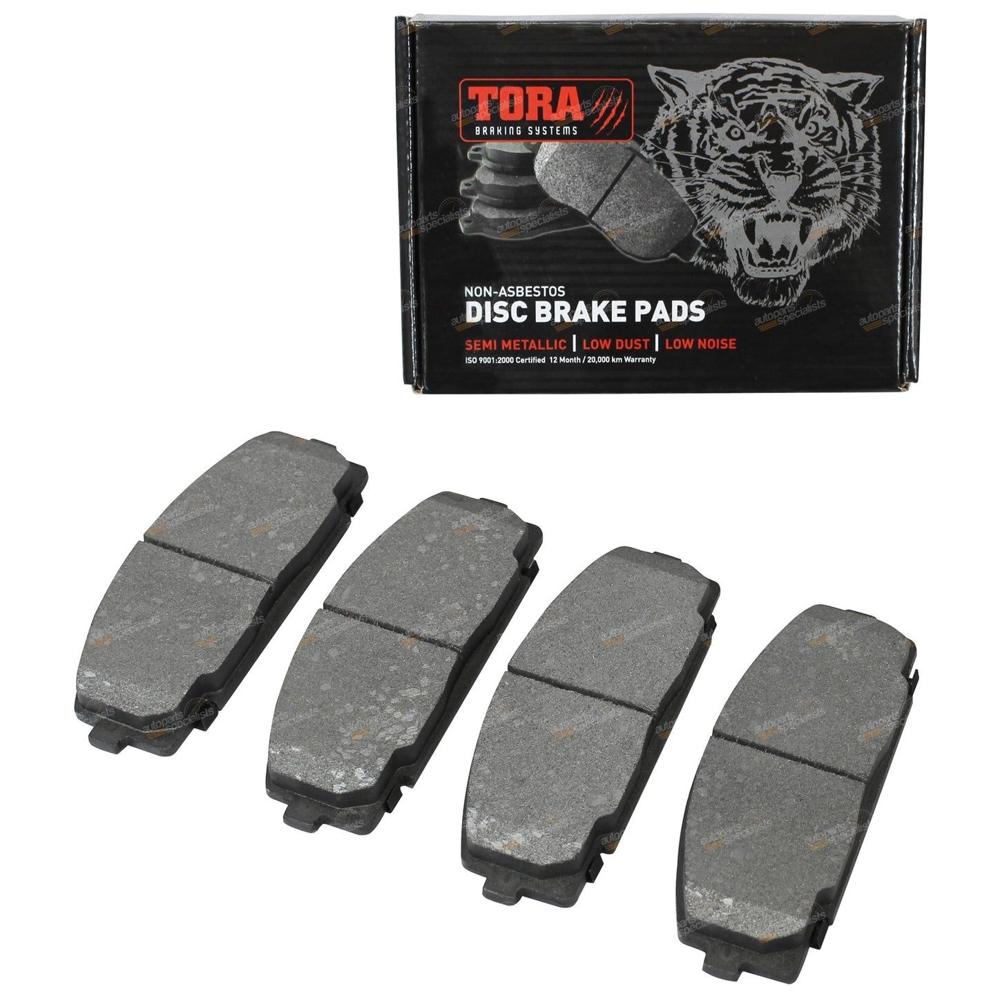 2 Front Disc Rotors + Brake Pads for Toyota Hiace Van (2005–2012)