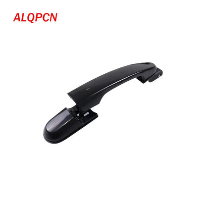 Rear Left Outer Door Handle Black for Hyundai Tucson (2004-2010)