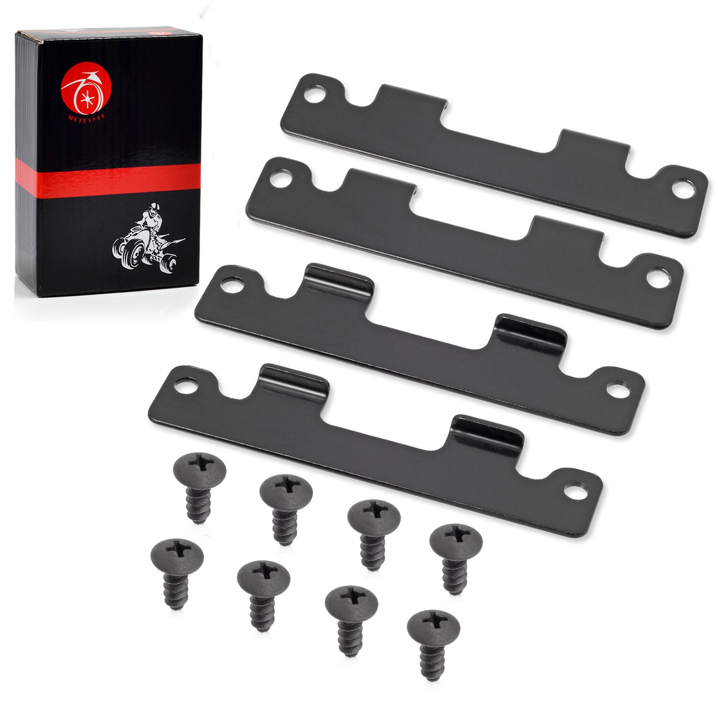 Tailgate Hinge Plates for Yamaha Rhino 450 660 700 (2004–2013)