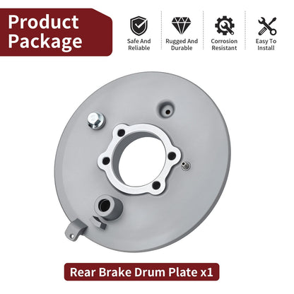 Rear Brake Drum Backing Plate for Yamaha Grizzly 600 (1998–2001)