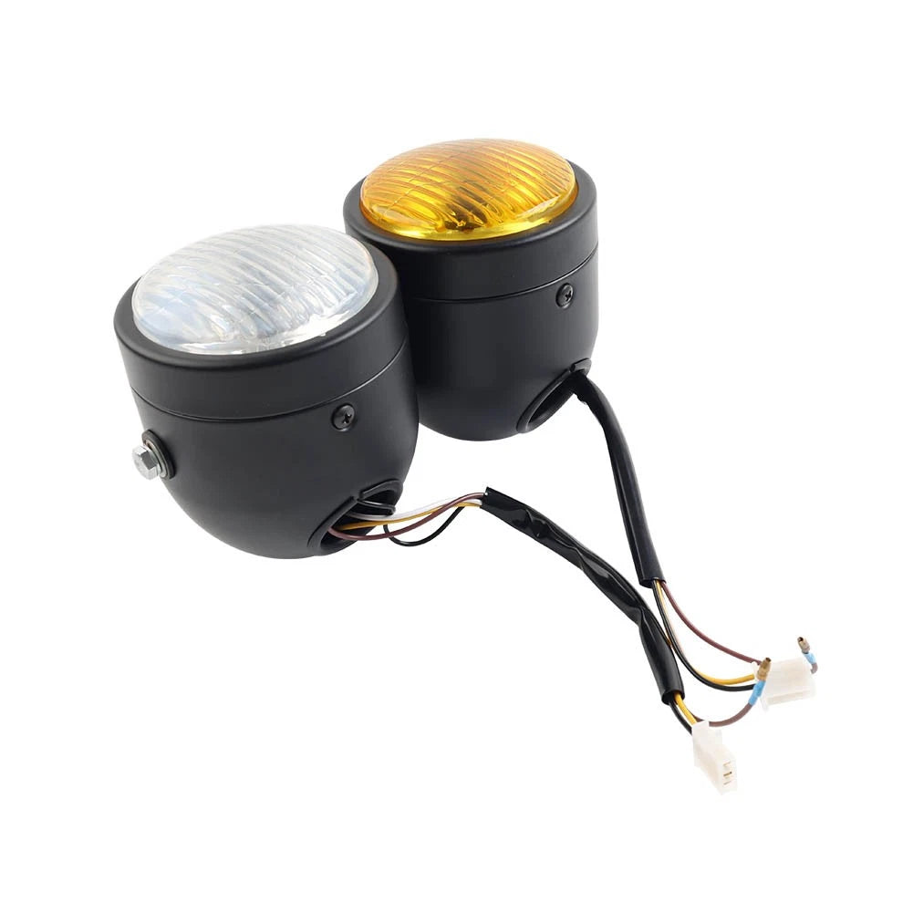 Twin Headlight for Universal Motorcycle (Dirt Bike, Street Fighter)