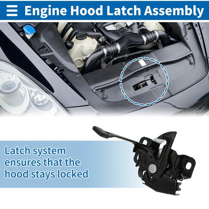 Hood Latch Assembly for Honda Civic (2012-2015) 1 x Pcs