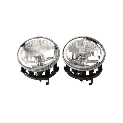 Set of 2 Black Lower Mesh Grille & Fog Lights for Ford Falcon BA XR6/XR8 (2002–2006)