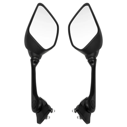 Black Rear-View Mirrors for Yamaha YZF-R7 (2022-2025)