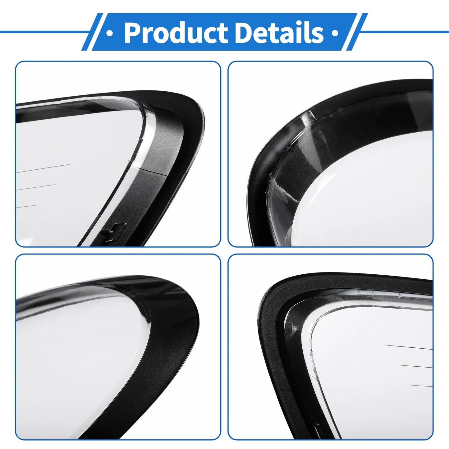 1 Pcs Headlight Lens Cover for Porsche Cayman 981 (2014–2016)