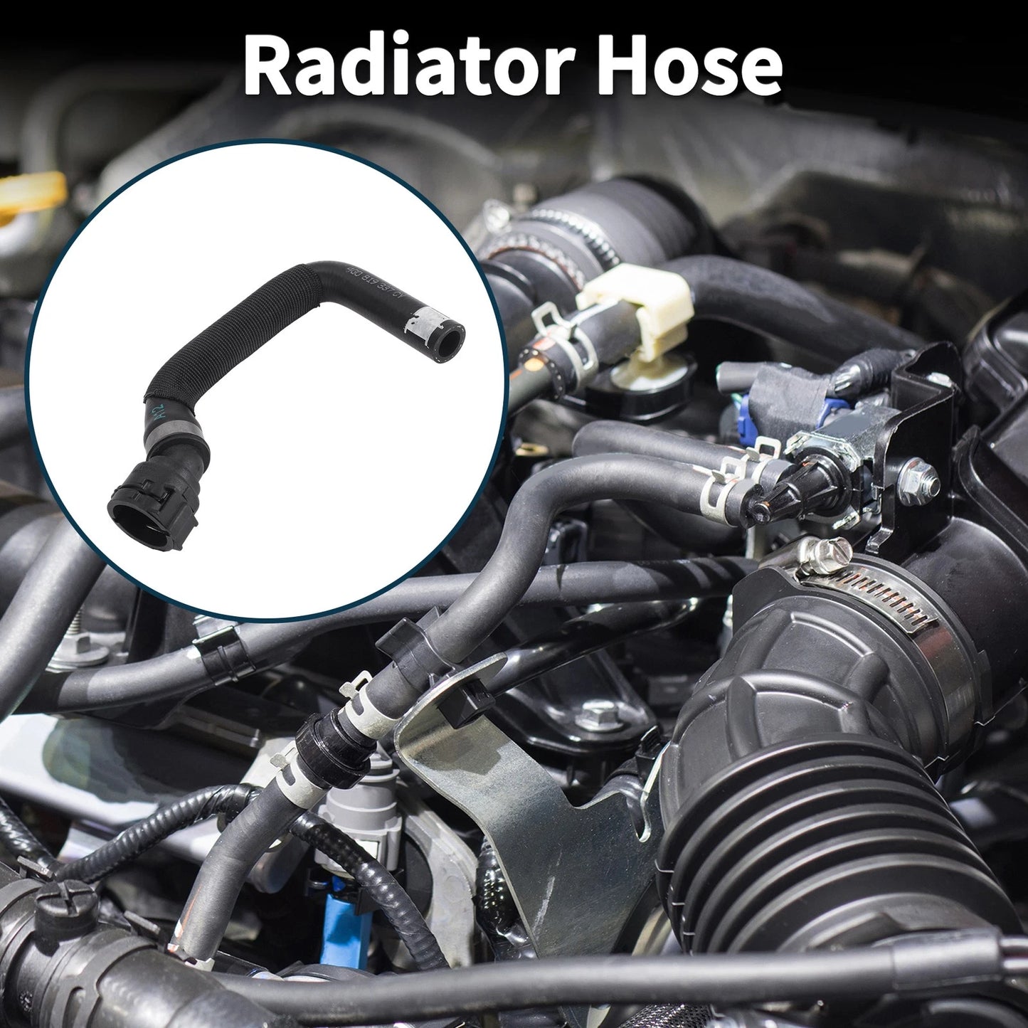 Radiator Hose No. 4G0819337 for Audi A6 A7 (2014–2024) Warm Water Pipe