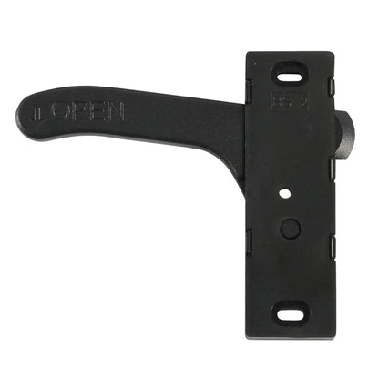 Right Hand RV Screen Door Latch Handle for Camper - Black Universal