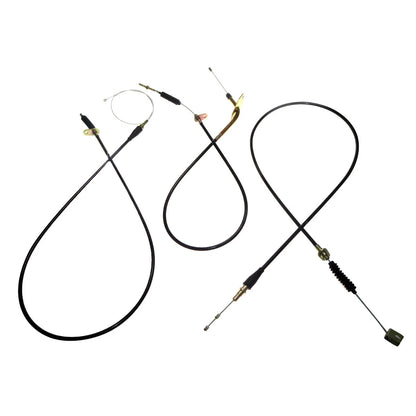Set of 2 Brake Cables for Nissan Datsun Navara D21 (1986–1997)