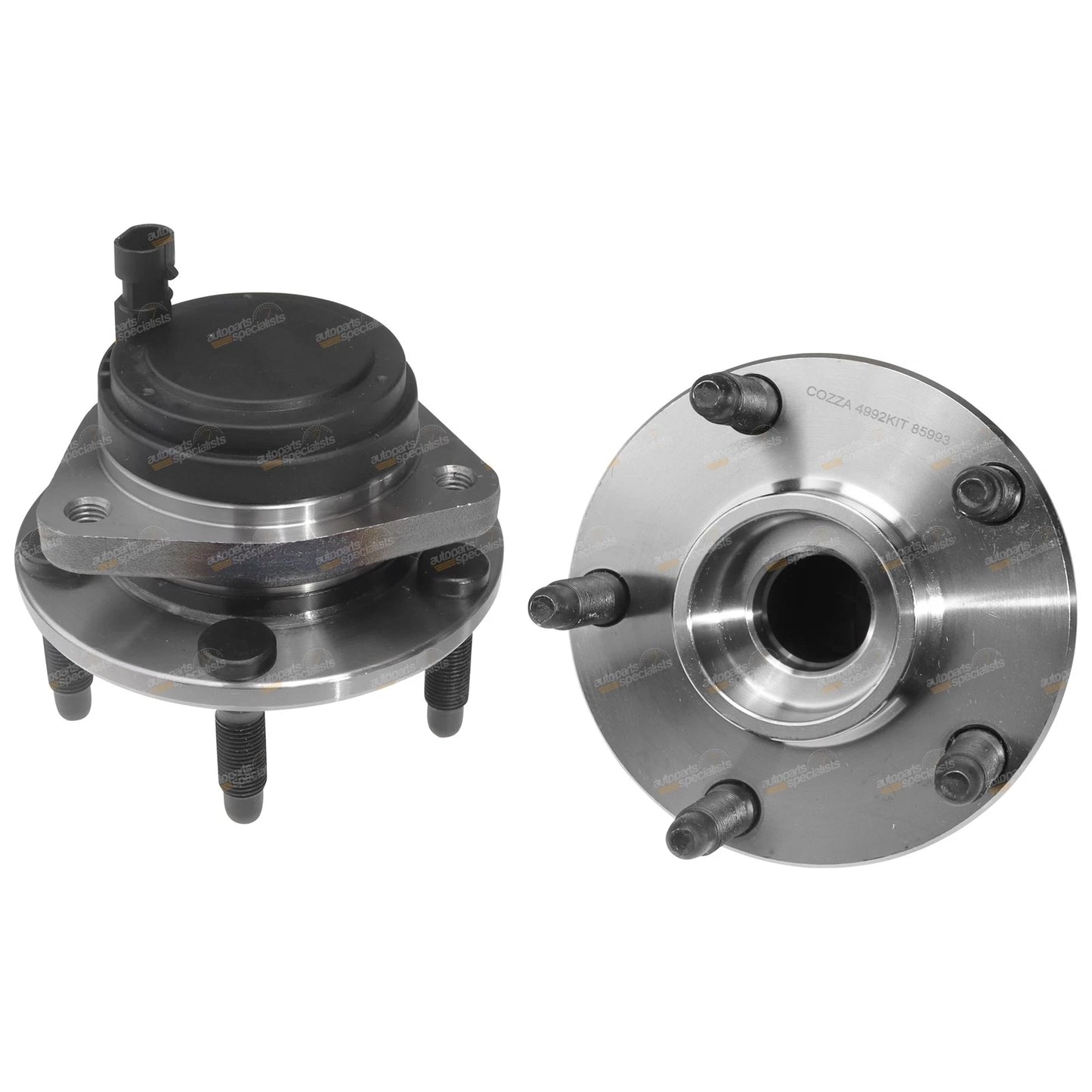 2 Front Wheel Hubs and Bearings for Holden Commodore VE (2006–2013)