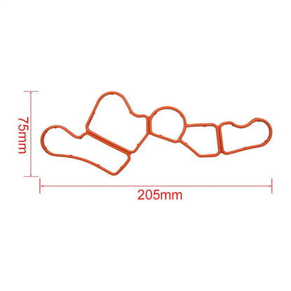 Engine Oil Filter Housing Gasket Seal for Mercedes-Benz W203 W204 (2000-2015)