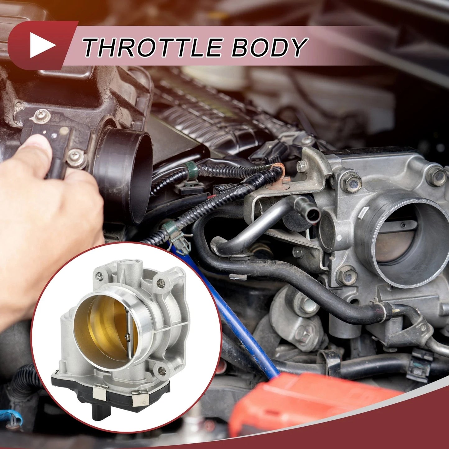 Throttle Body Actuator for Buick Regal, Chevy Captiva, Malibu (2011-2016)