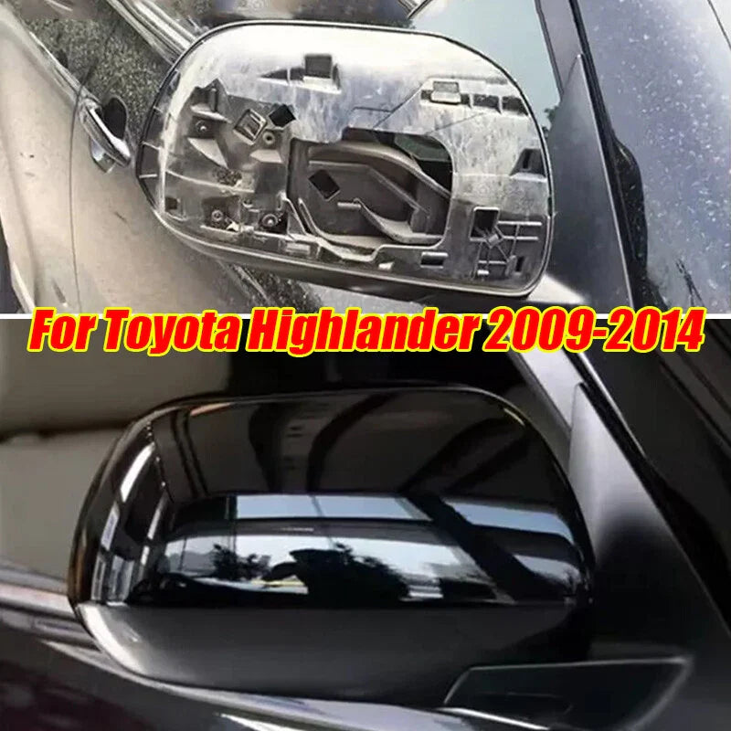 1 x Right Side Rearview Mirror Cover Cap for Toyota Highlander (2008–2013)