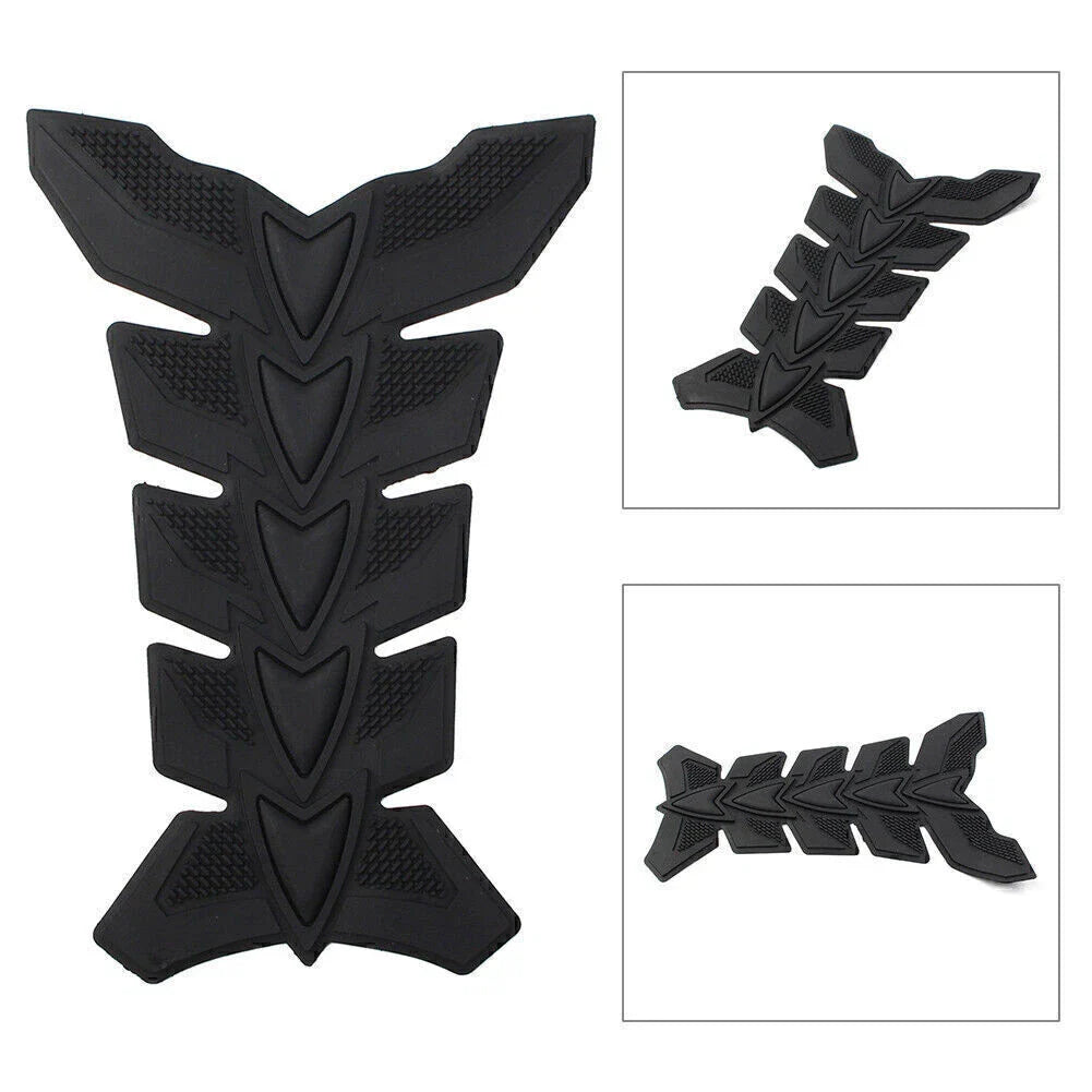 3D Fish Bone Decal Sticker Protector for Universal Motorcycle Gas Fuel Oil Tank