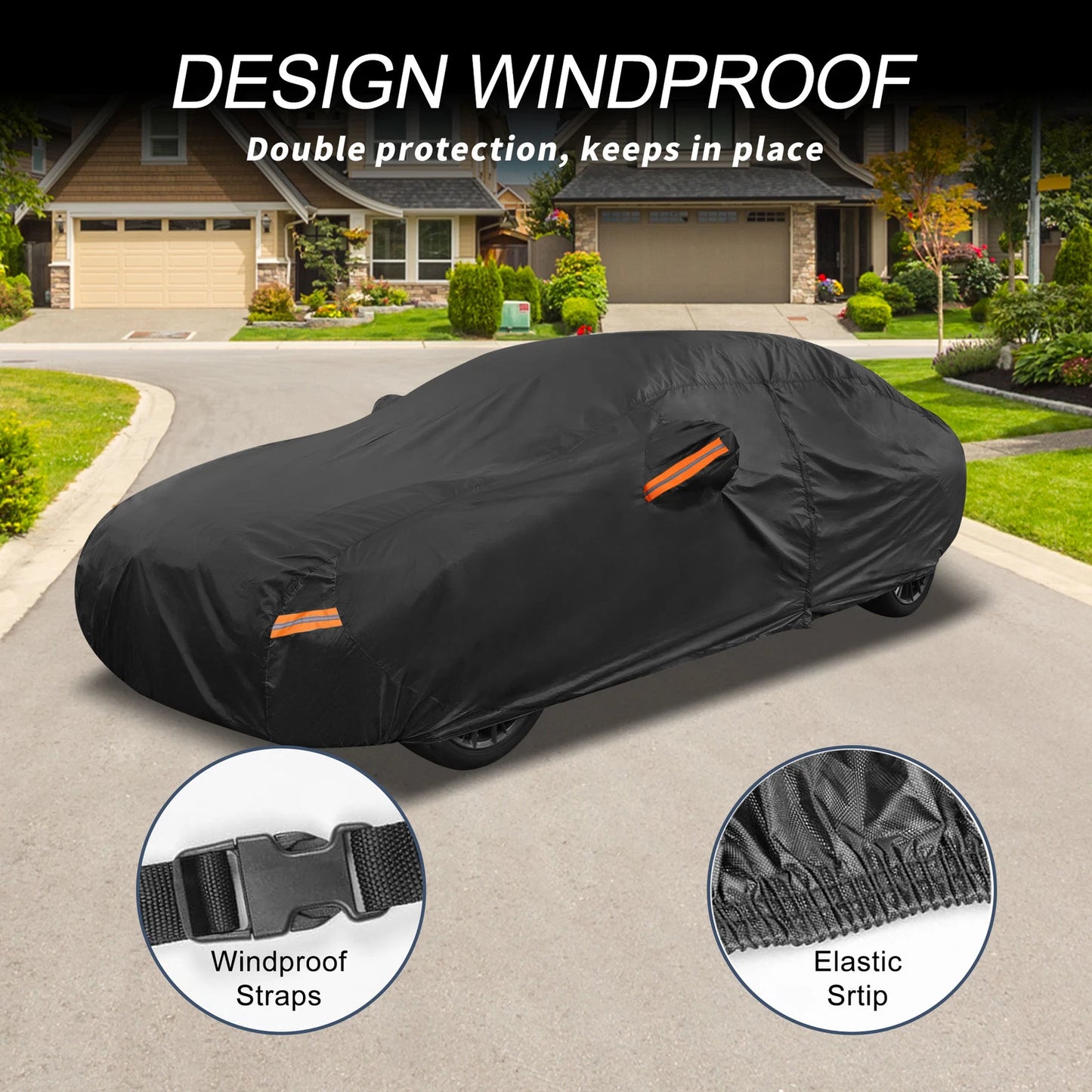 Waterproof Aluminum Film Car Cover for Subaru BRZ (2013–2021)
