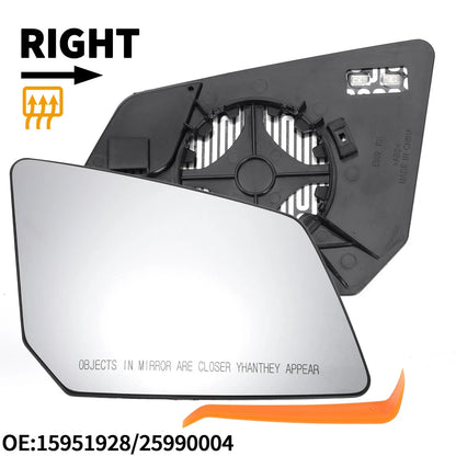 Heated Right Side Mirror Glass for Chevrolet Traverse (2018-2023)