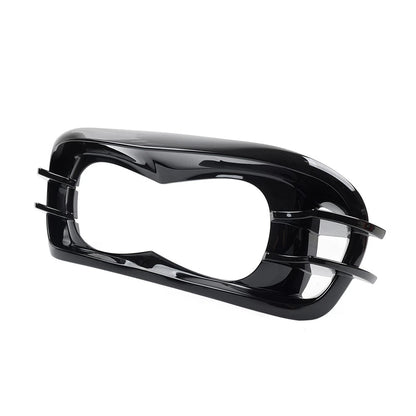 Unpainted Black Headlight Bezel for Harley Road Glide FLTRX FLTRU (2015–2023)