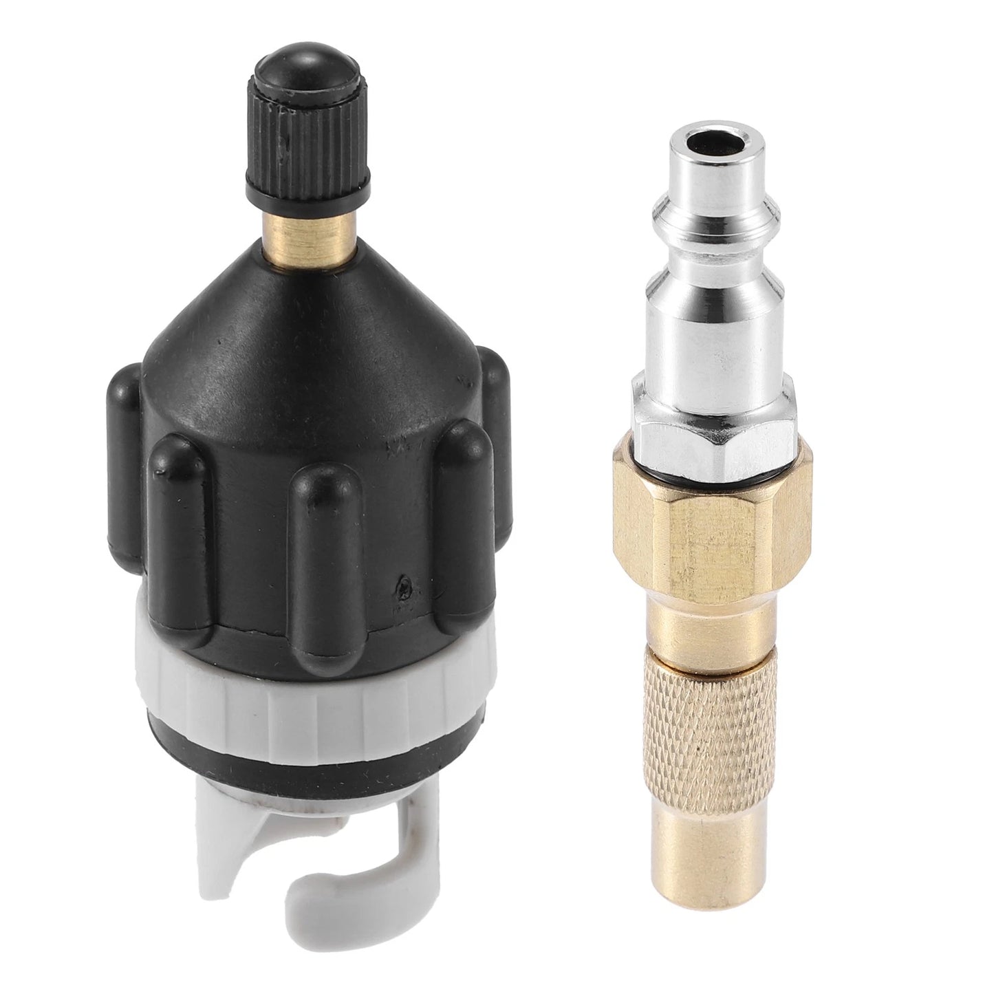 Set of 1 Boat Paddle Board Valve Adapter with American Type Push Nozzle