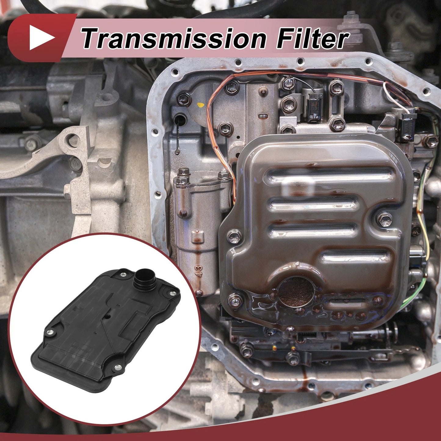 Transmission Filter TB-68LS/AB60E No.3533060070/353300C020 for Toyota Sequoia (2001–2022)
