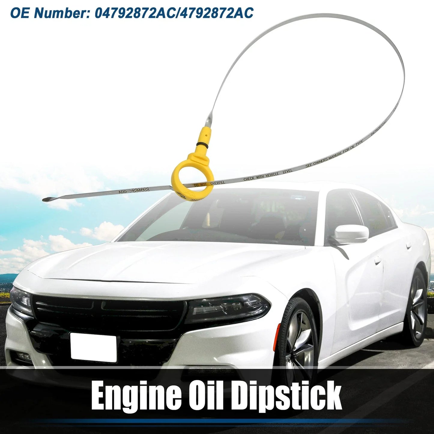 Engine Oil Dipstick for Dodge Charger R/T 5.7L V8 (2006)