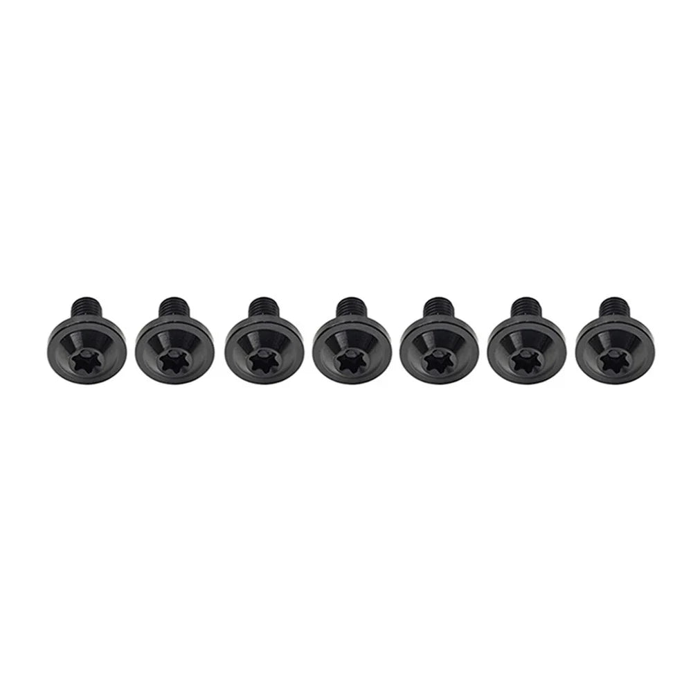 6 x M6x25mm Titanium Alloy Torx Head Bolts for Bike Motor