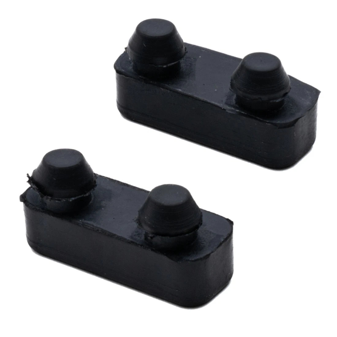 Set of 2 Rear Tail Gate Bumper Rubber for Mazda Familia 1000 (1963–1968)