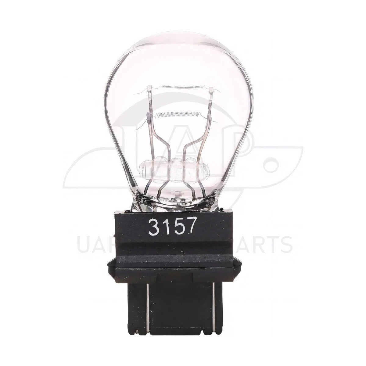 Set of 2 Halogen Clear Wedge Brake Light Bulbs for Various Models