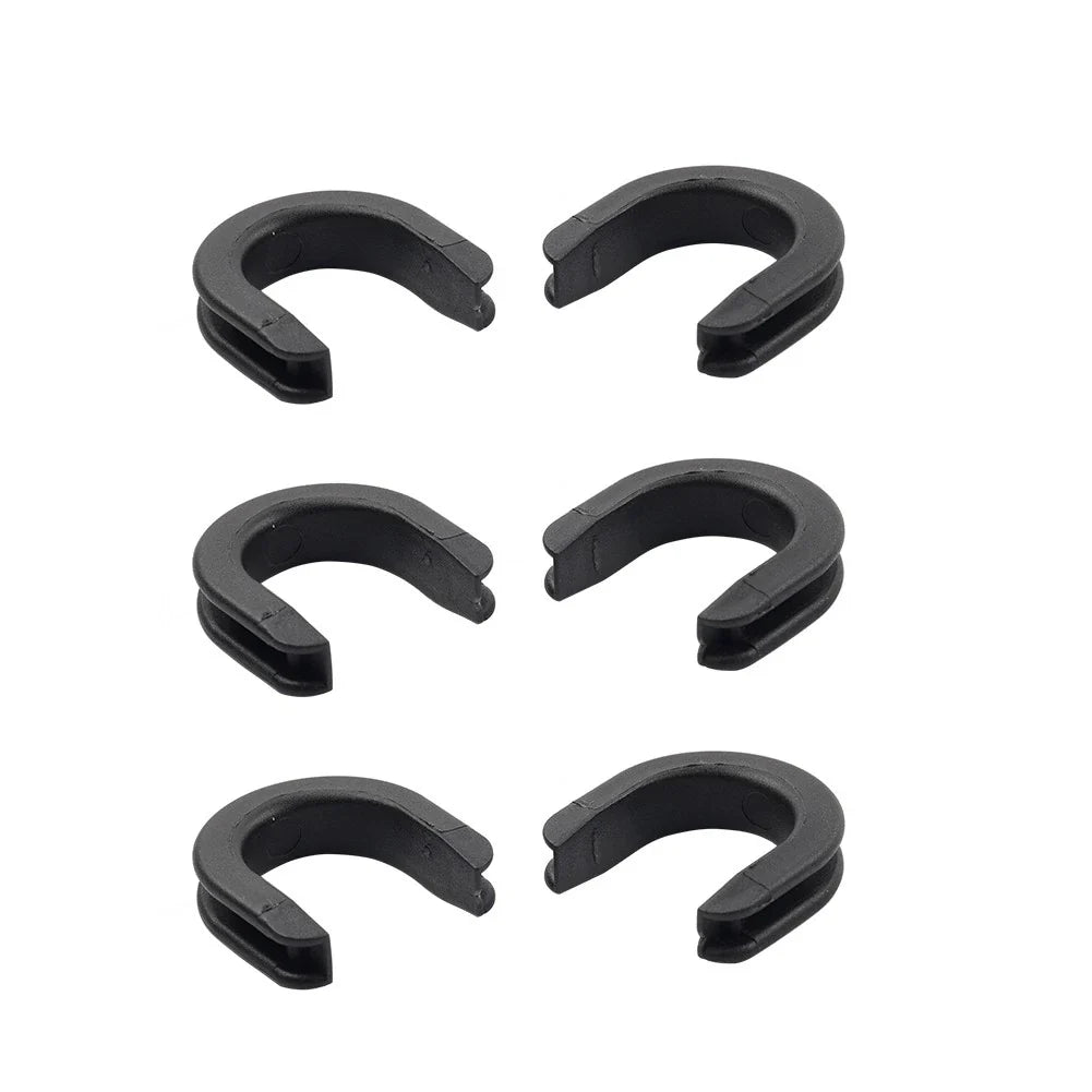 6 x Luggage Rack Backrest Side Plate Mounting Brackets for Harley