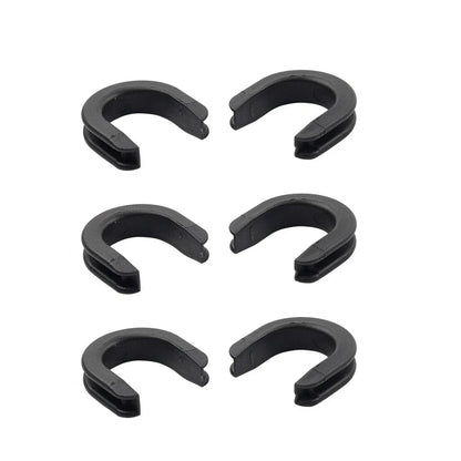 6 x Luggage Rack Backrest Side Plate Mounting Brackets for Harley