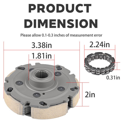Centrifugal Carrier Bearing for Honda Foreman 400 450 ES (2000–2006)