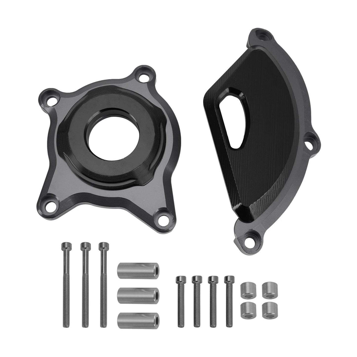 Titanium Alternator Cover & Clutch Protect for Kawasaki Z900 RS (2017–2023)