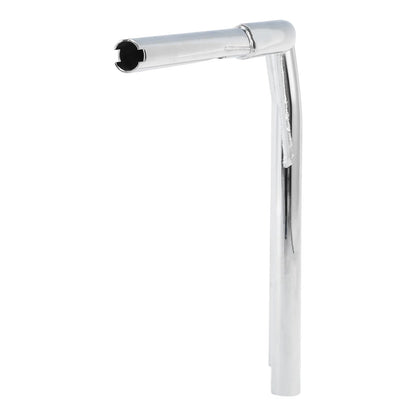 Chrome Rise 1-1/4 T-Bar Handlebar for Harley Road King Softail Deluxe