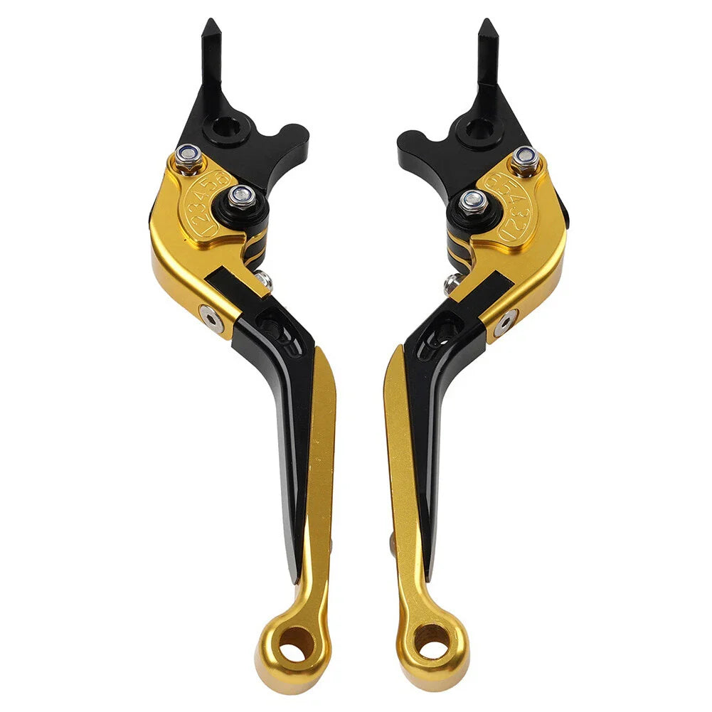 CNC Gold Extendable Brake Clutch Levers for BMW R1200GS R1250GS (2013-2020)