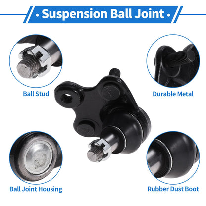 2X Front Lower Ball Joints for Acura RDX (2007–2018) No.K500103/51220STKA01