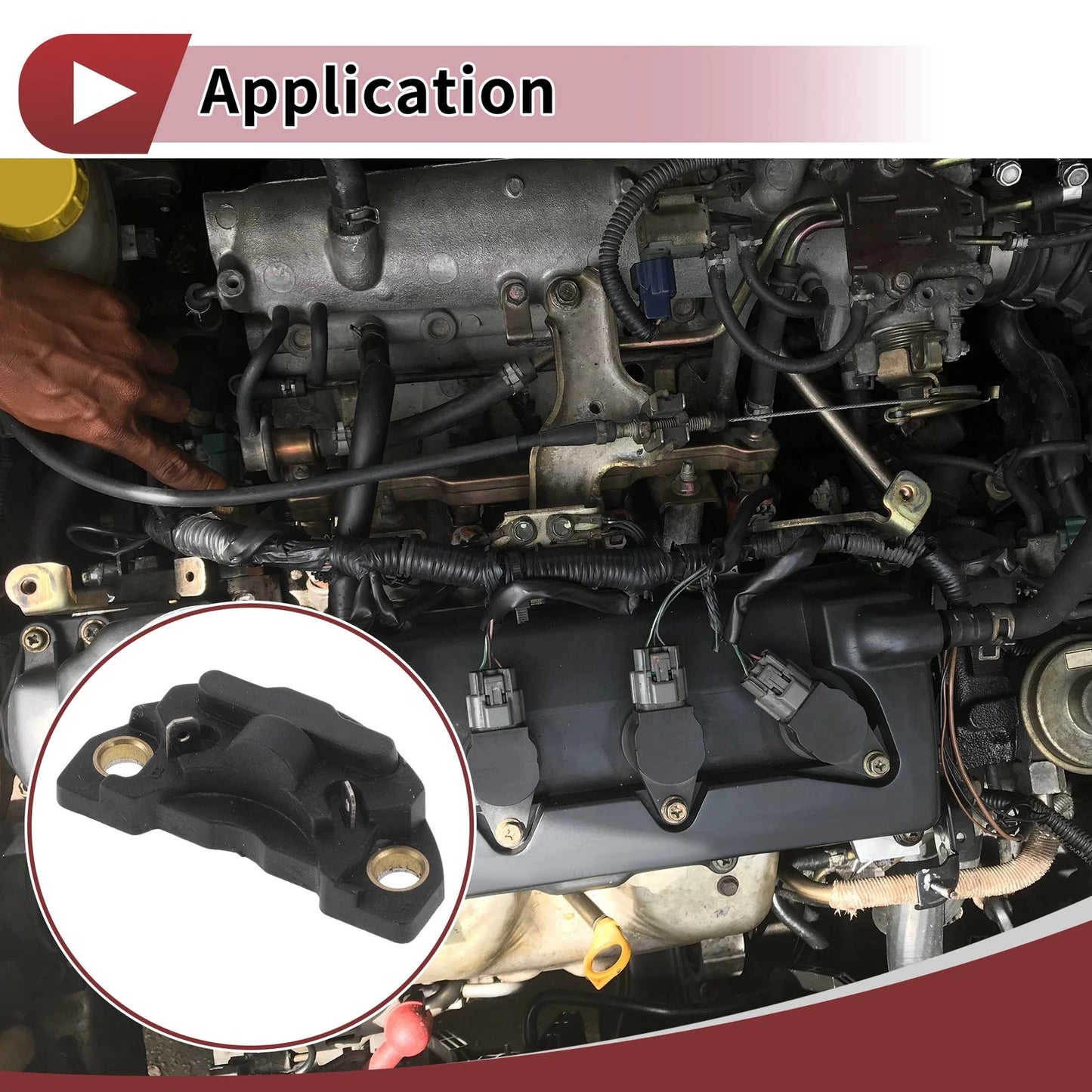 Ignition Control Module No.MD607814/MD611384 for Hyundai Sonata (1988–1991)